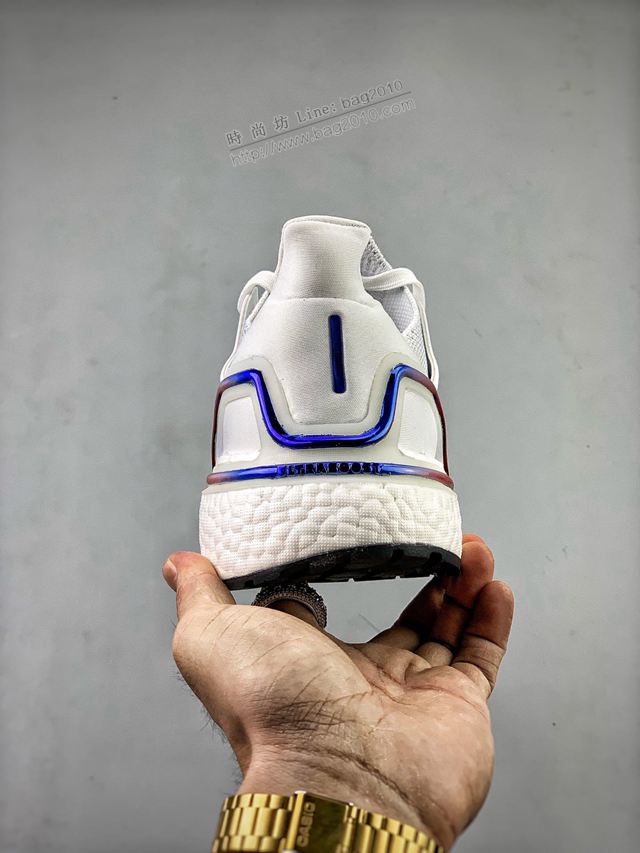 Adidas男鞋 EF1042 真標真爆 2019新款 阿迪達斯編織紗網休閒跑步鞋  hdx13309